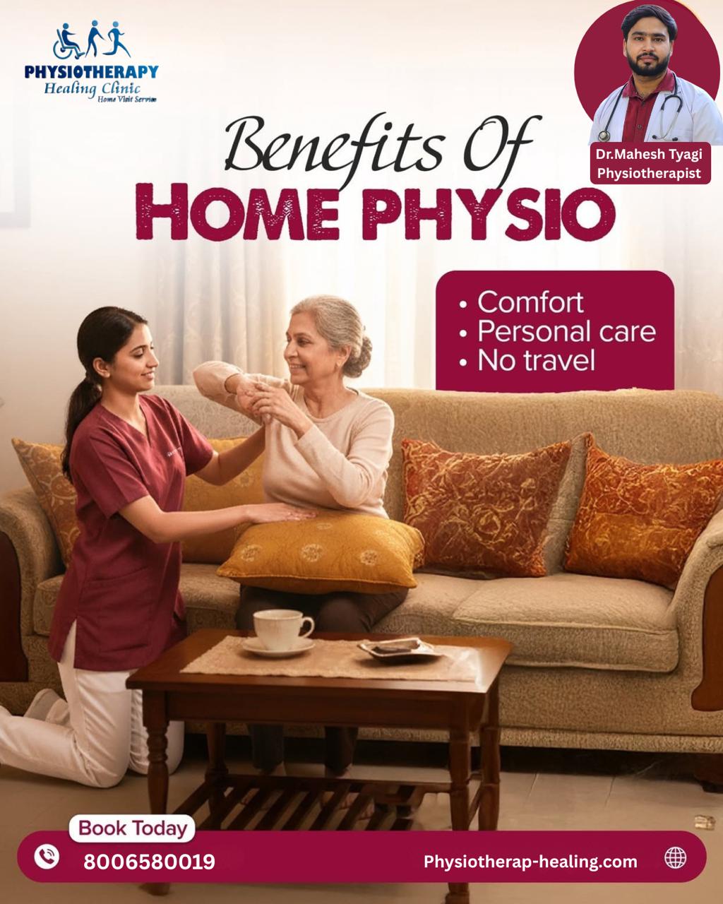 Recovering from pain or injury doesn’t always require a clinic visit — sometimes, the best healing happens right at home! 🏡✨
