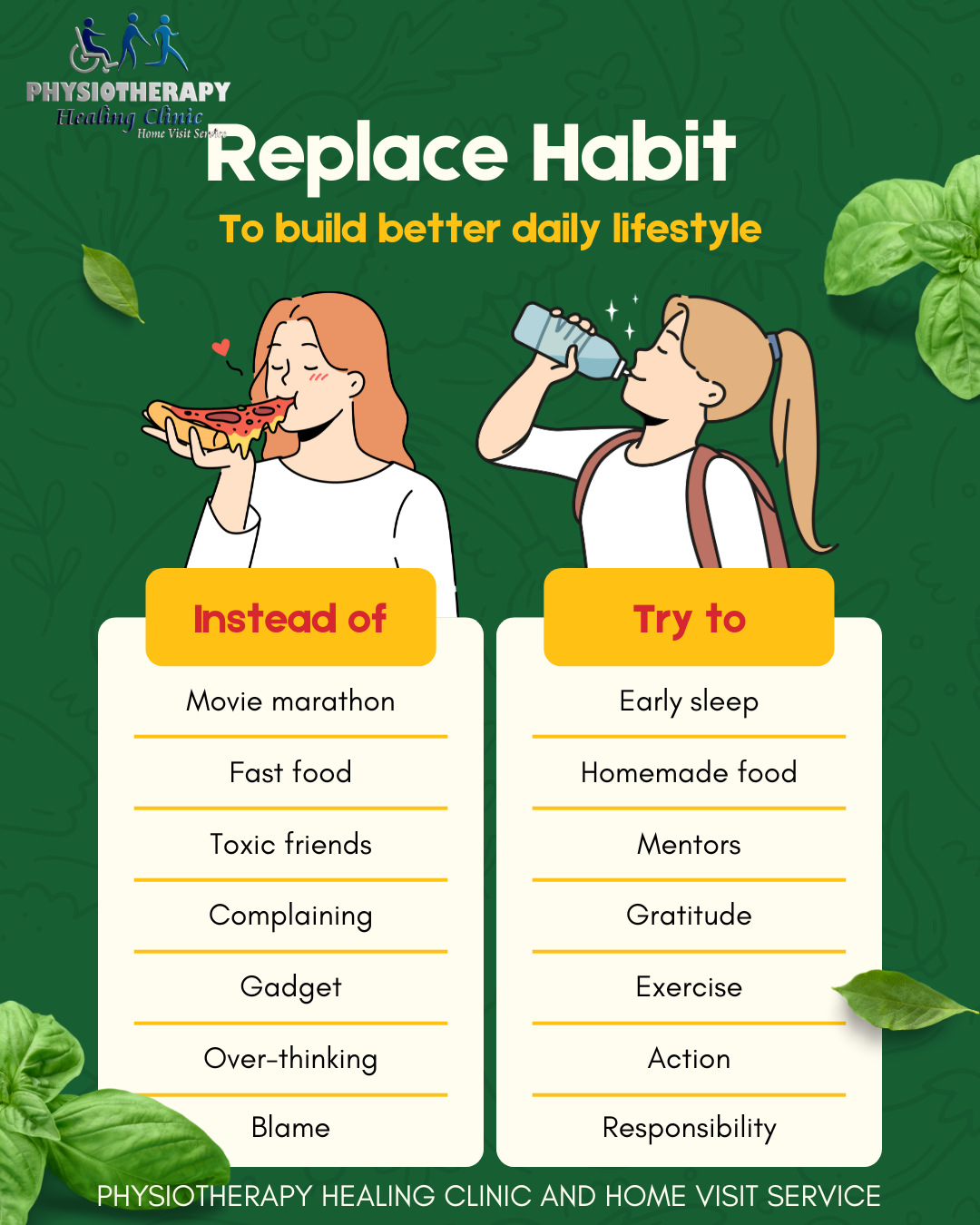 💚 Choose better today for a healthier tomorrow.