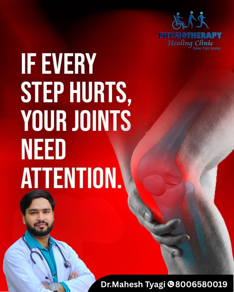 If every step hurts, your joints need attention.