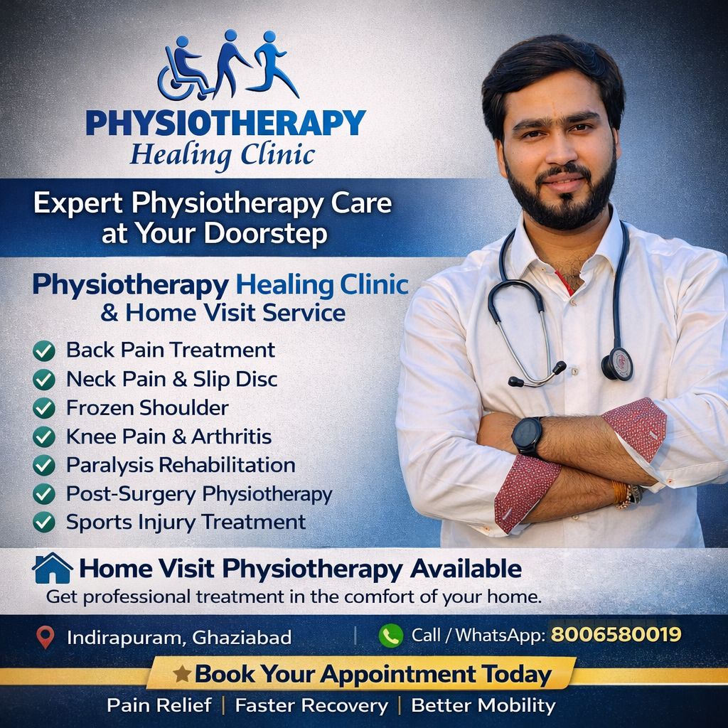 🚑 Best Physiotherapy Clinic in Indirapuram, Ghaziabad