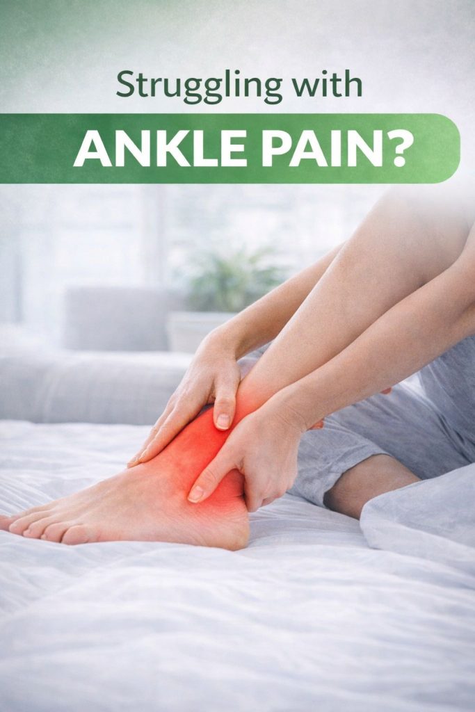 Struggling with ankle pain?