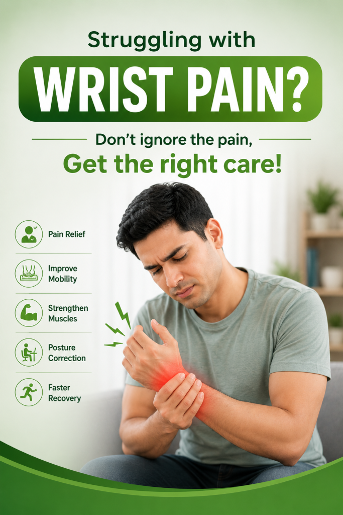 Struggling with Wrist Pain? Get Expert Physiotherapy Care