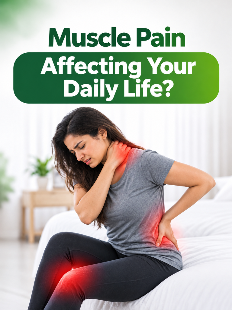 Muscle Pain Affecting Your Daily Life? Get Expert Physiotherapy in Indirapuram, Ghaziabad